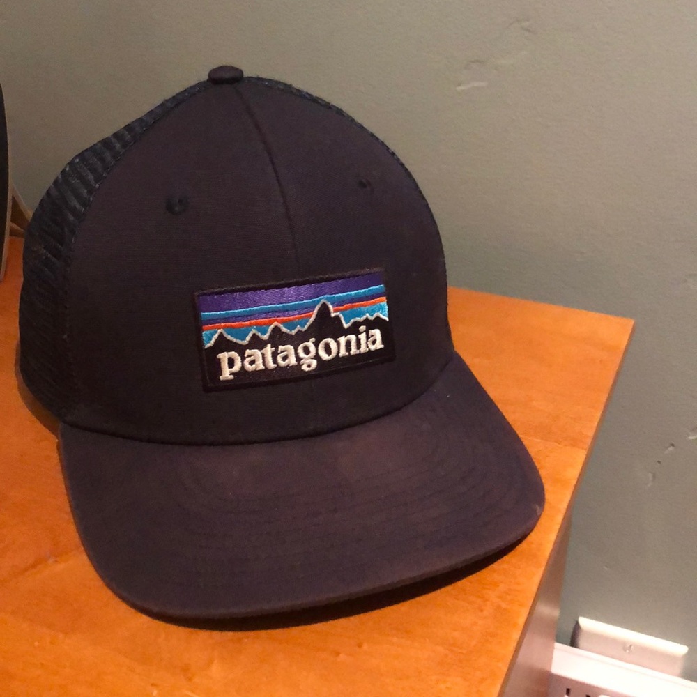 Navy Patagonia Trucker Hat